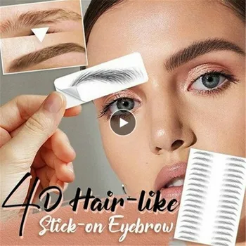 NEW Magic 4D Hair like Eyebrow Tattoo Sticker False Eyebrows Waterproof Lasting Makeup Water-based Eye Brow Stickers Cosmetics
NEW Magic 4D Hair like Eyebrow Tattoo Sticker False Eyebrows Waterproof Lasting Makeup Water-based Eye Brow Stickers Cosmetics