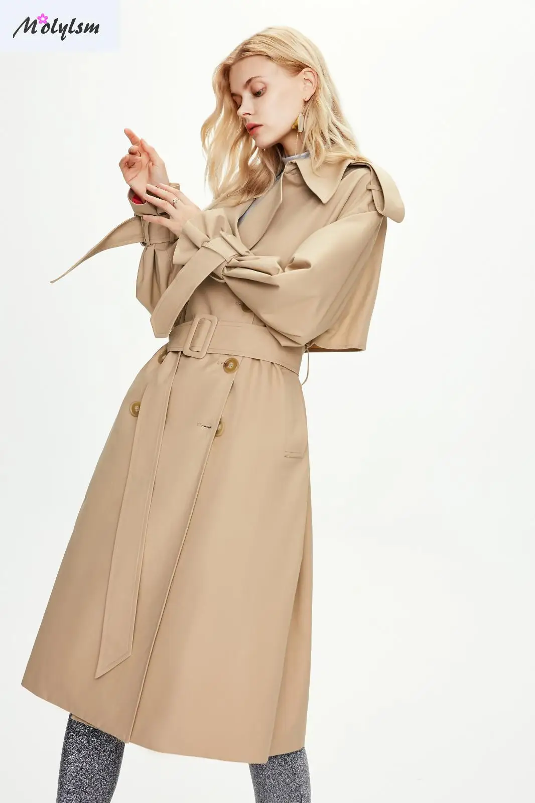 Windbreaker Women's Extended Fall / Winter 2020 New European And American Leisure Double Breasted British Counter
Windbreaker Women's Extended Fall / Winter 2020 New European And American Leisure Double Breasted British Counter