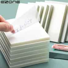 EZONE 50pcs Transparent Sticky Notes Strong Stickiness Tear-off Note Paper Writeable Memo Note Paper Student Office Stationery
EZONE 50pcs Transparent Sticky Notes Strong Stickiness Tear-off Note Paper Writeable Memo Note Paper Student Office Stationery