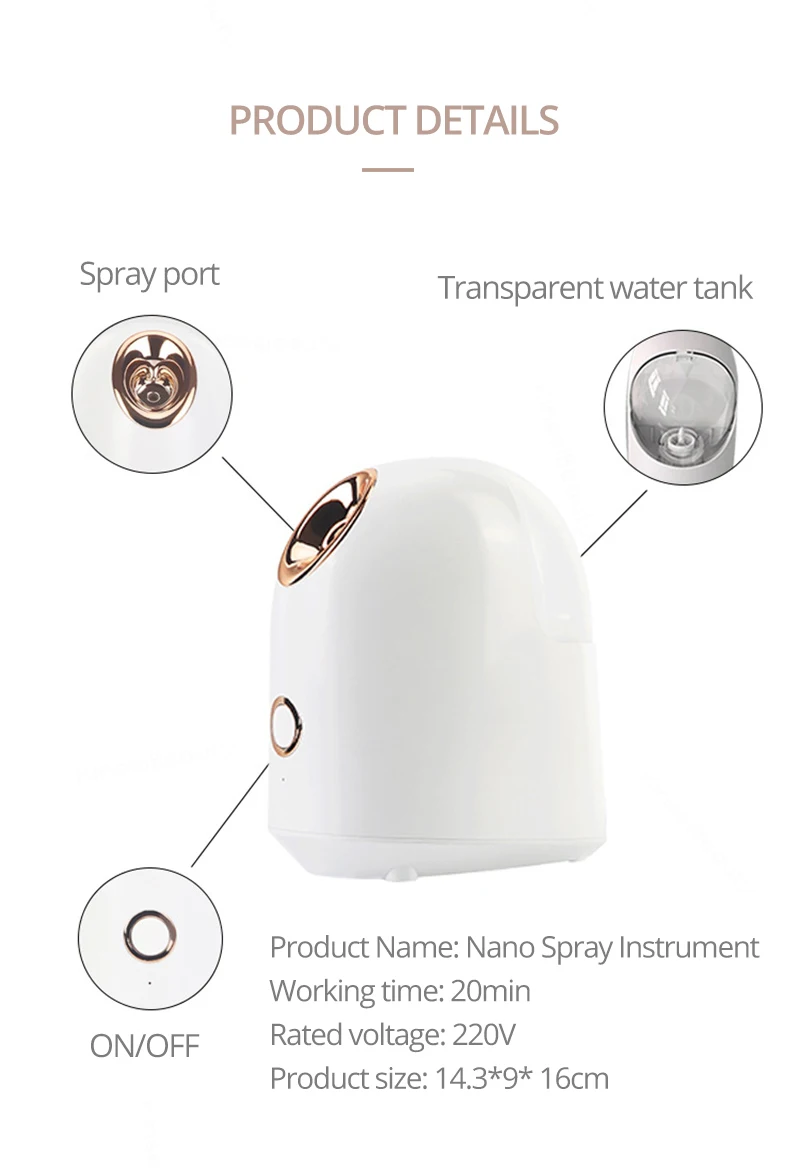 Facial Steamer Hot Nano Mister Sprayer Face Moisturizer Winter Skin Care Humidifier Nano Ionic Facial Sprayer Face Spa Nebulizer Facial Steamer Hot Nano Mister Sprayer Face Moisturizer Winter Skin Care Humidifier Nano Ionic Facial Sprayer Face Spa Nebulizer