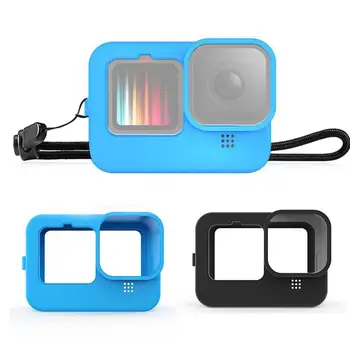 Silicone Protective Sleeve Case for GoPro 9 Camera Accessories Shockproof Housing Frame Case Cover with Wrist Strap
Silicone Protective Sleeve Case for GoPro 9 Camera Accessories Shockproof Housing Frame Case Cover with Wrist Strap
