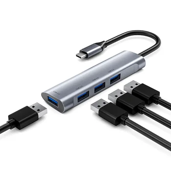 USB Type C Laptop Docking Station 4-in-1 Hub Converter Aggregator laptop PC Comput phone USB Adapter
USB Type C Laptop Docking Station 4-in-1 Hub Converter Aggregator laptop PC Comput phone USB Adapter