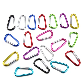 30pcs Aluminum Snap Carabiner D-Ring Key Chain Clip Keychain Hiking Camp Mountaineering Buckle Hook Climbing Travel Accessories
30pcs Aluminum Snap Carabiner D-Ring Key Chain Clip Keychain Hiking Camp Mountaineering Buckle Hook Climbing Travel Accessories