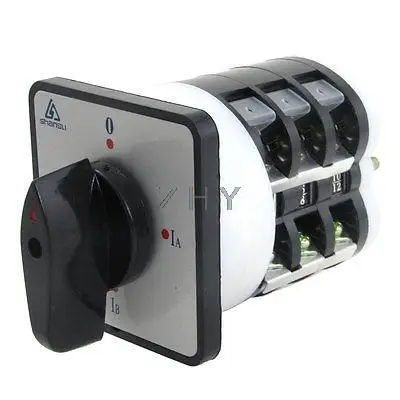 Rotary Cam Ui 500V Ith 16A 4 Position Universal Changeover Switch