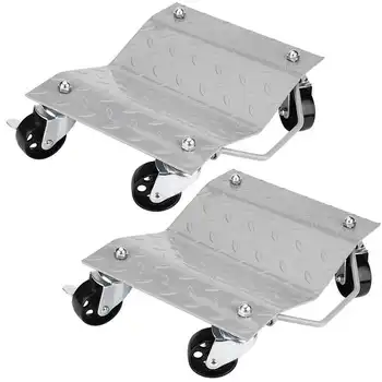 2 Set Capacity 1500lbs 680kg Tire Skates Wheel Car Dolly Ball Bearings Auto Repair Moving Diamond Rated at 1500lbs 
2 Set Capacity 1500lbs 680kg Tire Skates Wheel Car Dolly Ball Bearings Auto Repair Moving Diamond Rated at 1500lbs