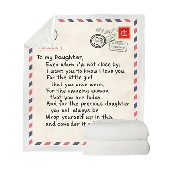 Parents To Children Envelope Gift Blanket Inspirational Message Personalized Blanket Throw Blanke Double Thick Wool Warm Blanket
Parents To Children Envelope Gift Blanket Inspirational Message Personalized Blanket Throw Blanke Double Thick Wool Warm Blanket