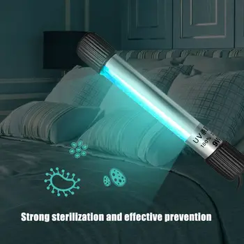 LED UV Disinfection Lamp Battery Charging Portable UVC Sterilizer Light Tube
LED UV Disinfection Lamp Battery Charging Portable UVC Sterilizer Light Tube