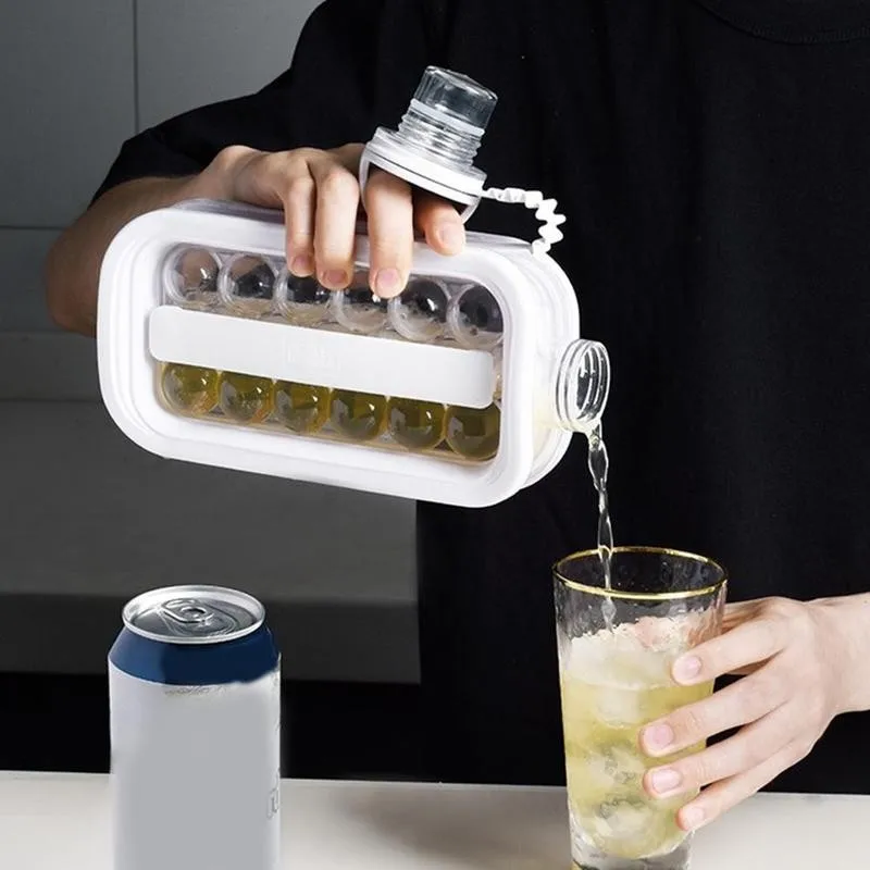 2-in-1 Folding Ice Ball Maker Silicon Wine Ice-cube Mold Cup Kettle Container Portable Ice Hockey Kettle
2-in-1 Folding Ice Ball Maker Silicon Wine Ice-cube Mold Cup Kettle Container Portable Ice Hockey Kettle
