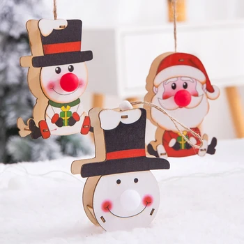 Mini Christmas Ornament Xmas LEDs Light Illuminated Lamp Tree Hanging DIY Decoration Deco Lanyard for Festival Holiday Halloween
Mini Christmas Ornament Xmas LEDs Light Illuminated Lamp Tree Hanging DIY Decoration Deco Lanyard for Festival Holiday Halloween