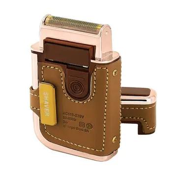 Kemei km-5600 2 in 1 Leather Case Men Electric Shaver Reciprocating Rechargeable and Cordless Razor Vintage Brown
Kemei km-5600 2 in 1 Leather Case Men Electric Shaver Reciprocating Rechargeable and Cordless Razor Vintage Brown