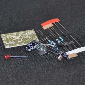 220v DIY Electronic Kit Bulb Lamp Sound Activated Auto Delay Switch Suite Trousse Light Control LED Indicator DIY KIT Lampada
220v DIY Electronic Kit Bulb Lamp Sound Activated Auto Delay Switch Suite Trousse Light Control LED Indicator DIY KIT Lampada