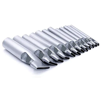 12Pcs Oval Oblong Shape Punch Leather Craft Hole Punch Set for Leather Watch Bands Belts Canvas Paper Plastics Working
12Pcs Oval Oblong Shape Punch Leather Craft Hole Punch Set for Leather Watch Bands Belts Canvas Paper Plastics Working