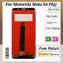 Ensemble écran tactile LCD de remplacement, 5.5 pouces, haute qualité pour Motorola Moto E6 Play XT2029 XT2029-1=