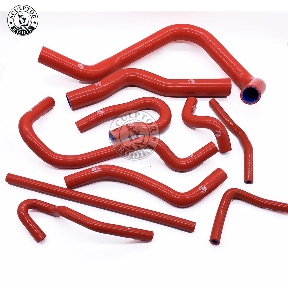 Honda Civic D-Series D15B EK3 Silicone Radiator Hose Kit 96 97 98 Black 9pcs