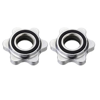 2 Pcs 25mm Barbell Rotating Lock Collar Screw Clamp Dumbbell for Plating Barbell Dumbell Weight Lifting Gym Equipment
2 Pcs 25mm Barbell Rotating Lock Collar Screw Clamp Dumbbell for Plating Barbell Dumbell Weight Lifting Gym Equipment