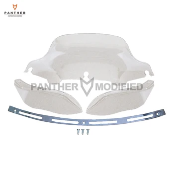8" Clear Motorcycle Front Windshield Fairing Slotted Stock Batwing Trim Side Air Wing case for Harley Touring Street Glide 96-13
8" Clear Motorcycle Front Windshield Fairing Slotted Stock Batwing Trim Side Air Wing case for Harley Touring Street Glide 96-13