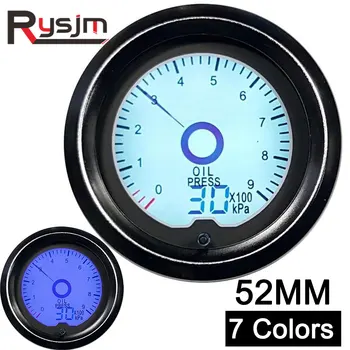 HD Universal 12V 52mm Digital Pointer Auto Oil Pressure Gauge 0~900Kpa 7 Colors Light Oil Pres Meter Sensor Turbo Boost Pressure
HD Universal 12V 52mm Digital Pointer Auto Oil Pressure Gauge 0~900Kpa 7 Colors Light Oil Pres Meter Sensor Turbo Boost Pressure