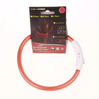 Simple USB LED Flashing Light Band Belt Safety Pet Dog Collar Rechargeable Multicolor
Simple USB LED Flashing Light Band Belt Safety Pet Dog Collar Rechargeable Multicolor