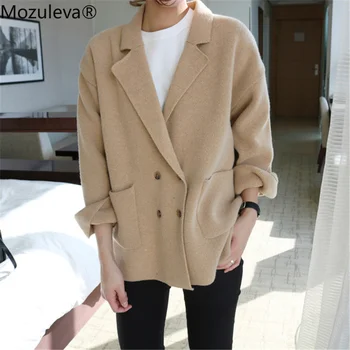 Mozuleva New 2020 Women's Sweaters Autumn Winter Korean Style Knitted Buttons Pockets Cardigans Vintage Wild Knitwea Cardigans
Mozuleva New 2020 Women's Sweaters Autumn Winter Korean Style Knitted Buttons Pockets Cardigans Vintage Wild Knitwea Cardigans