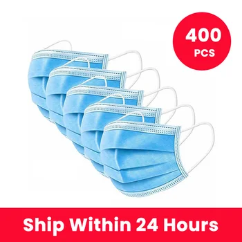 400/200/100/20 PCS Mask Disposable Non Woven 3 Layer Ply Filter Mouth Face Mask Breathable Earloops Mascarilla Masque Masks 
400/200/100/20 PCS Mask Disposable Non Woven 3 Layer Ply Filter Mouth Face Mask Breathable Earloops Mascarilla Masque Masks