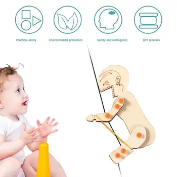 DIY Science Experiment Kits Monkey Climbing Rope Fun Science Experiment Model Kit School Projects Creative Gift
DIY Science Experiment Kits Monkey Climbing Rope Fun Science Experiment Model Kit School Projects Creative Gift