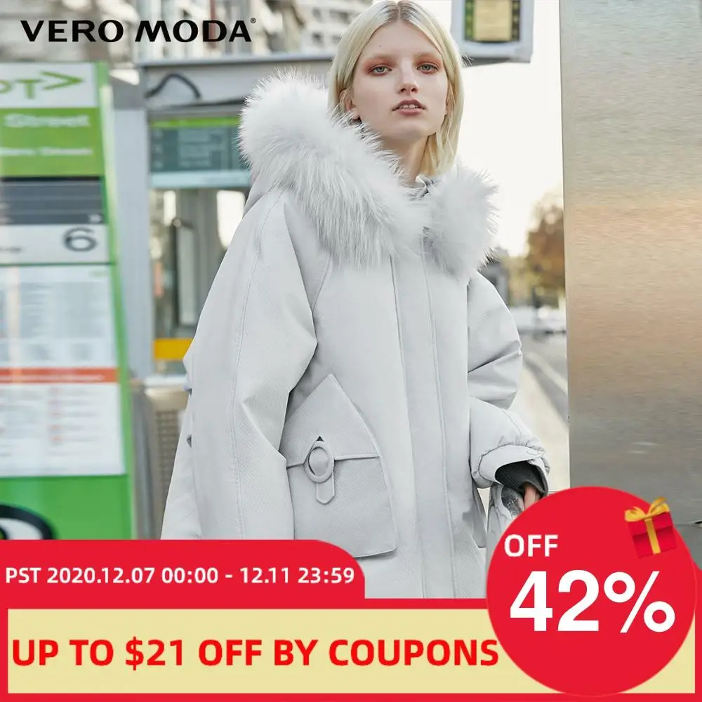 Vero Moda Women's White Duck Fur Collar Short Parka Coat Down Jacket | 319423509
Vero Moda Women's White Duck Fur Collar Short Parka Coat Down Jacket | 319423509