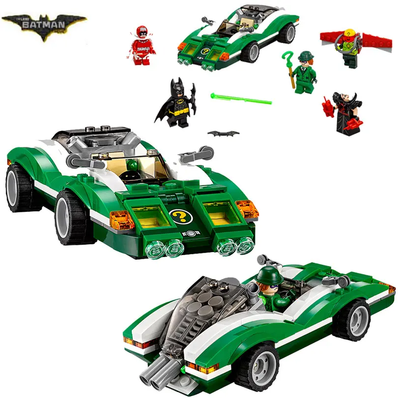 07059 The Riddler Riddle Racer Man-Bat Batman Movie Brick Building Block Toys Compatible with 70903 Christmas Gift
07059 The Riddler Riddle Racer Man-Bat Batman Movie Brick Building Block Toys Compatible with 70903 Christmas Gift