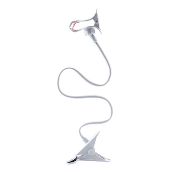 Flexible 360 degrees Clip Mobile Cell Phone Holder Lazy Bed Desktop Bracket Mount Stand, White
Flexible 360 degrees Clip Mobile Cell Phone Holder Lazy Bed Desktop Bracket Mount Stand, White