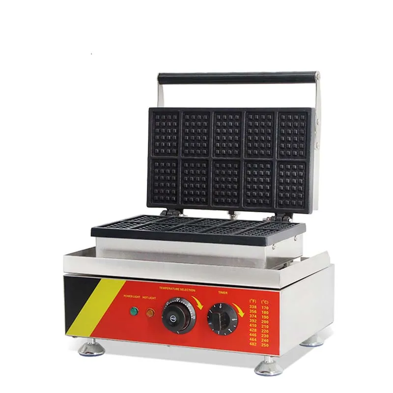 SUCREXU Commercial Nonstick Electric Mini Square Belgian Waffle Maker Baker Machine Iron 10PCS/Time CE Stainless Steel
SUCREXU Commercial Nonstick Electric Mini Square Belgian Waffle Maker Baker Machine Iron 10PCS/Time CE Stainless Steel