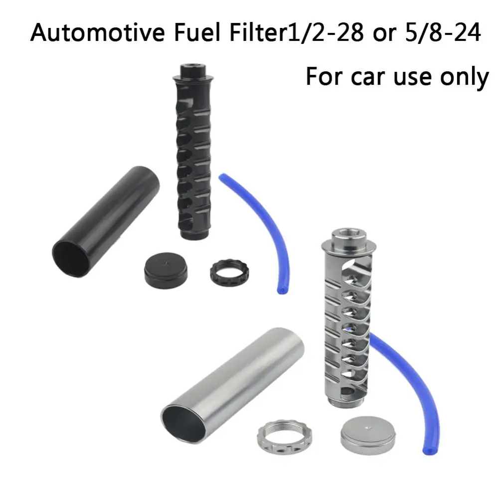 Car Use Fuel Filter Strainer Spiral 1/2-28 Or 5/8-24 Single Core Titanium Car Fuel Filter With Tube For NAPA 4003 WIX 24003 Fuel
Car Use Fuel Filter Strainer Spiral 1/2-28 Or 5/8-24 Single Core Titanium Car Fuel Filter With Tube For NAPA 4003 WIX 24003 Fuel