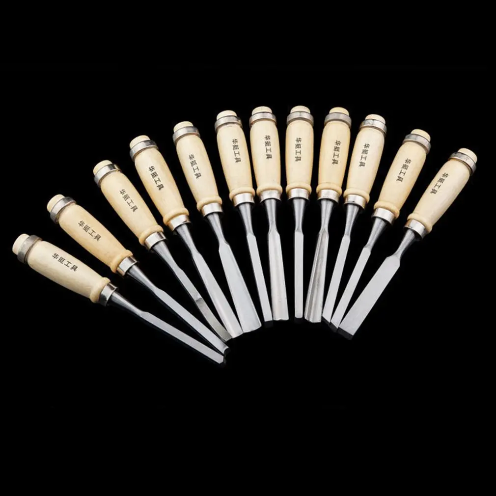 12 Piece Set Hand Chisel Woodworking Wood Carving Engraving Suit Tools Handmade Woodcut Knife Practical Carpentry Tool
12 Piece Set Hand Chisel Woodworking Wood Carving Engraving Suit Tools Handmade Woodcut Knife Practical Carpentry Tool