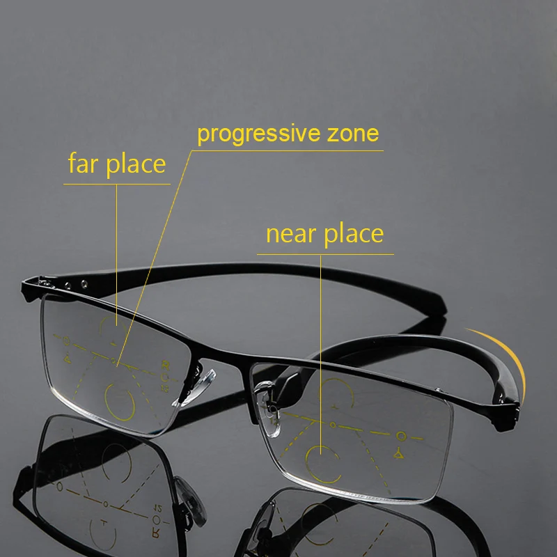 Progressive Multifocal Anti blue light Reading Glasses Transition Men Multifunctional myopia Hyperopia Presbyopia BSK-09
Progressive Multifocal Anti blue light Reading Glasses Transition Men Multifunctional myopia Hyperopia Presbyopia BSK-09
