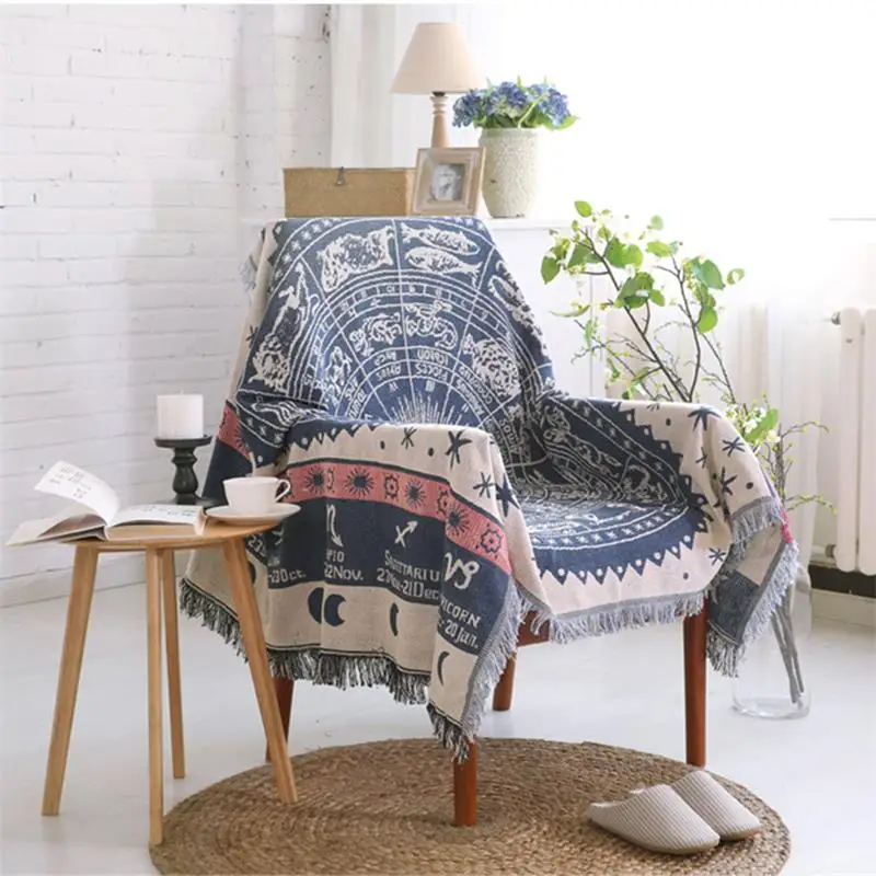 European Geometry Bohemia Throw Blanket Sofa Decorative Slipcover Cobertor On Sofa/Plane Travel Throws Non-slip Stitching Mat
European Geometry Bohemia Throw Blanket Sofa Decorative Slipcover Cobertor On Sofa/Plane Travel Throws Non-slip Stitching Mat