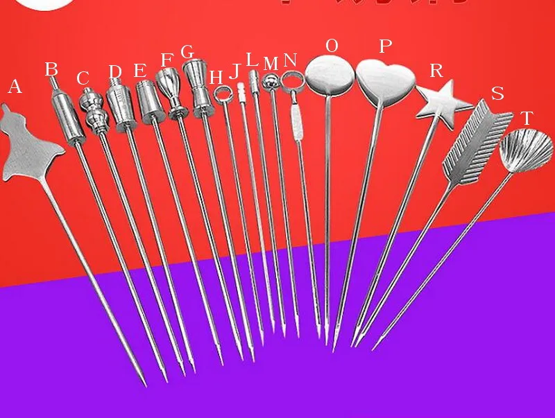 304 нержавеющая сталь металл креативный коктейль выбрать фруктовый знак мартини булавка для коктейлей оформление коктейлей оливковый pin 5 шт./компл.
304 нержавеющая сталь металл креативный коктейль выбрать фруктовый знак мартини булавка для коктейлей оформление коктейлей оливковый pin 5 шт./компл.