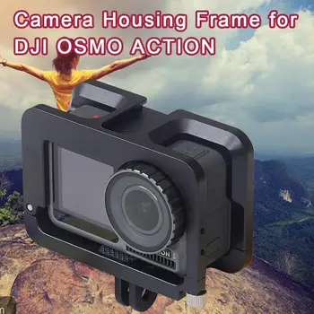 Camera Housing Frame Aluminum Alloy Camera Protective Cage Universal Camera Protector Case Camera Accessories for DJI OSMO Actio
Camera Housing Frame Aluminum Alloy Camera Protective Cage Universal Camera Protector Case Camera Accessories for DJI OSMO Actio