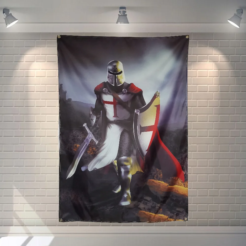 Medieval Warrior Military Banners Flags Vintage Knights Templar Armor Posters Canvas Painting Wall Hanging Home Decoration N5
Medieval Warrior Military Banners Flags Vintage Knights Templar Armor Posters Canvas Painting Wall Hanging Home Decoration N5