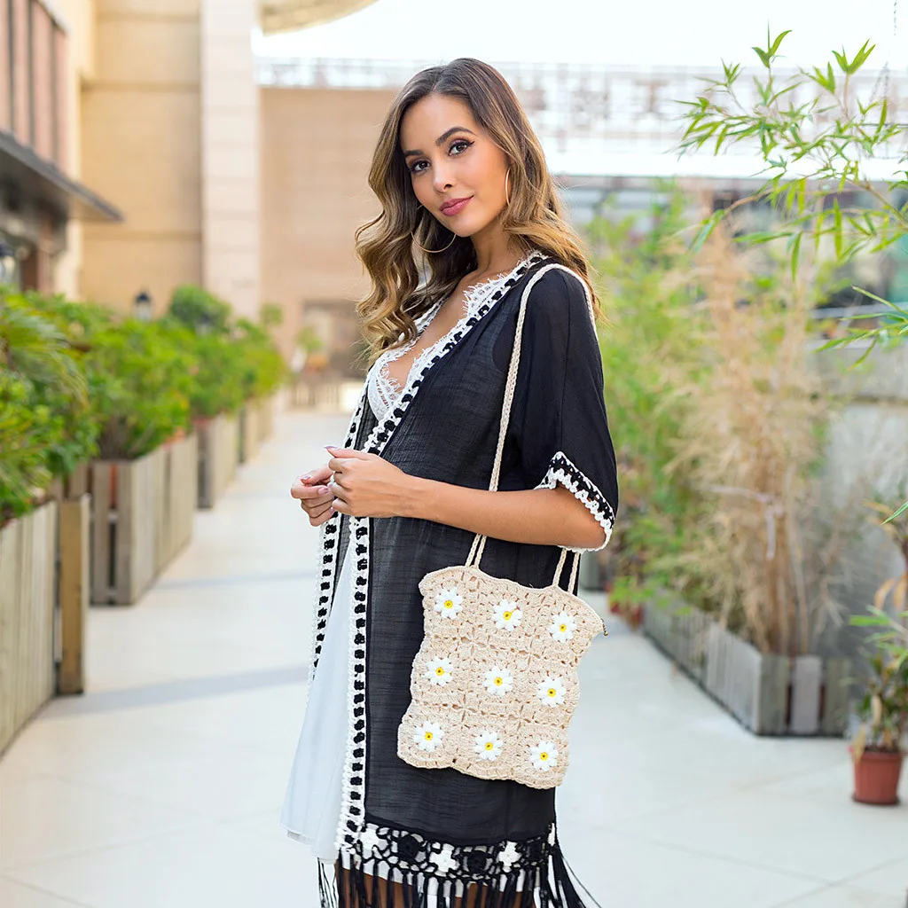 Straw Woven Temperament Woman bag Casual Style Shoulder Bag Shopping Bag Reusable Foldable Eco Grocery Totes Shopping Bags#G2
Straw Woven Temperament Woman bag Casual Style Shoulder Bag Shopping Bag Reusable Foldable Eco Grocery Totes Shopping Bags#G2
