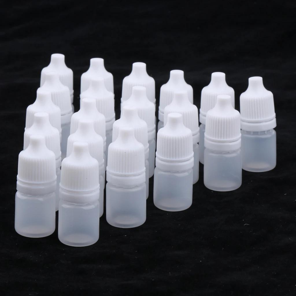 20pcs Empty Eye Drops Makeup Cosmetic Travel Bottles Plastic Containers 3ml 20pcs Empty Eye Drops Makeup Cosmetic Travel Bottles Plastic Containers 3ml