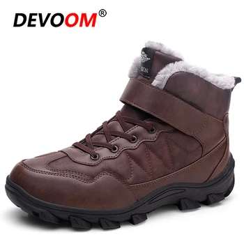 Winter Outdoor Hiking Boots Men Waterproof Climbing Boots Sneakers Walking Rubber Shoes Fur Mountain Trekking Shoes Snow Boots
Winter Outdoor Hiking Boots Men Waterproof Climbing Boots Sneakers Walking Rubber Shoes Fur Mountain Trekking Shoes Snow Boots