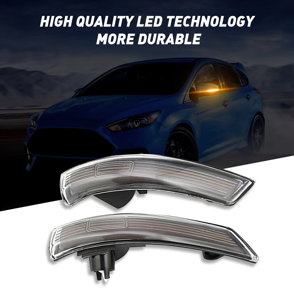 2pcs Car Rearview Mirror Indicator Turn Signal Light 3528SMD 8-30V For Ford-Focus Mondeo Side Light accessories
2pcs Car Rearview Mirror Indicator Turn Signal Light 3528SMD 8-30V For Ford-Focus Mondeo Side Light accessories