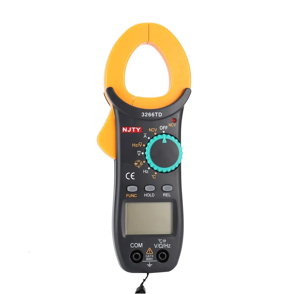 Digital Clamp Meter 3266TD DC/AC Volt Amp Ohm Diode Mini Multimeter Ammeter Multitester Current Voltage Resistance Tester NCV
Digital Clamp Meter 3266TD DC/AC Volt Amp Ohm Diode Mini Multimeter Ammeter Multitester Current Voltage Resistance Tester NCV