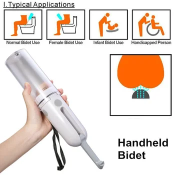 230ml Electric Portable Bidet Hand Held Travel Sprayer Bottle Baby Hygiene Cleaning Equipement Bidet Toilet Seat Tool
230ml Electric Portable Bidet Hand Held Travel Sprayer Bottle Baby Hygiene Cleaning Equipement Bidet Toilet Seat Tool