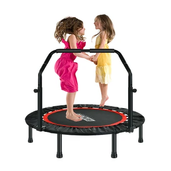 40/48 Inch Kids Fold Trampoline With Protective Railing Easy disassembly Kids Gift Summer Exercise Fitness Outdoor/Indoor
40/48 Inch Kids Fold Trampoline With Protective Railing Easy disassembly Kids Gift Summer Exercise Fitness Outdoor/Indoor