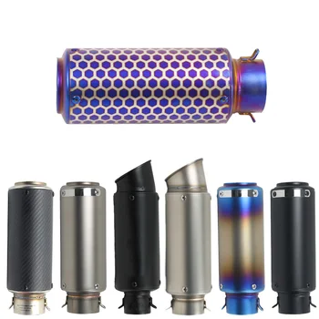 Motorcycle Muffler Exhaust Motorcycle Tuning 51mm 60mm Universal Exhaust Pipe For msx125 trk502 gsr600 pcx125 sc project Exhaust
Motorcycle Muffler Exhaust Motorcycle Tuning 51mm 60mm Universal Exhaust Pipe For msx125 trk502 gsr600 pcx125 sc project Exhaust