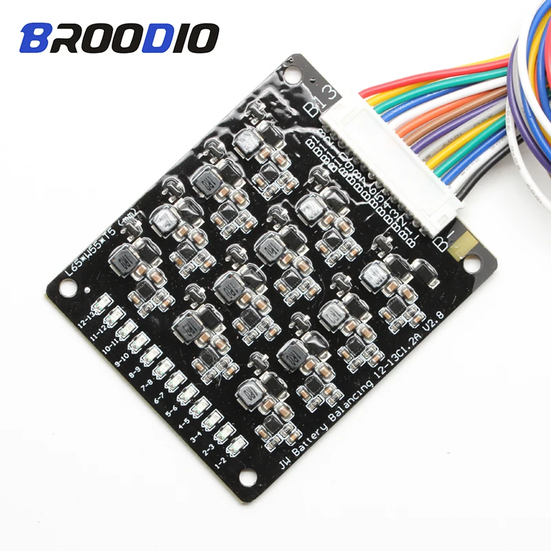 13S BMS 1.2A Balance Li-ion Lifepo4 Lithium Battery Active Equalizer Balancer Energy Transfer BMS 13S
13S BMS 1.2A Balance Li-ion Lifepo4 Lithium Battery Active Equalizer Balancer Energy Transfer BMS 13S
