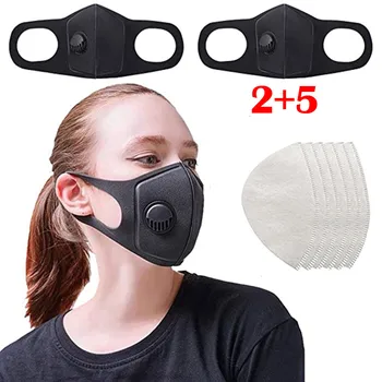 Reusable Dustproof Black Mouth maschera Reusable Mask Washable face Dust PM2.5 Windproof Foggy Haze Pollution Respirator Mask
Reusable Dustproof Black Mouth maschera Reusable Mask Washable face Dust PM2.5 Windproof Foggy Haze Pollution Respirator Mask