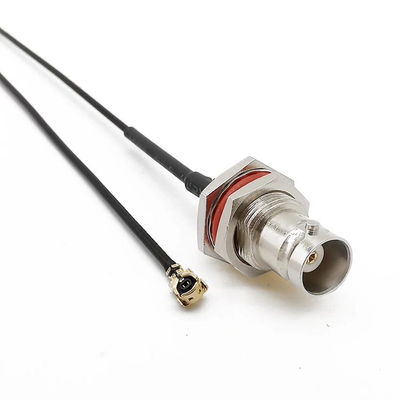 BNC to U.FL/IPX RF Coaxial Adapter Pigtail Cable BNC Female Bulkhead O-Ring to U.FL/IPX Mini PCI 1.13mm for Mini PCI card WiFi
BNC to U.FL/IPX RF Coaxial Adapter Pigtail Cable BNC Female Bulkhead O-Ring to U.FL/IPX Mini PCI 1.13mm for Mini PCI card WiFi