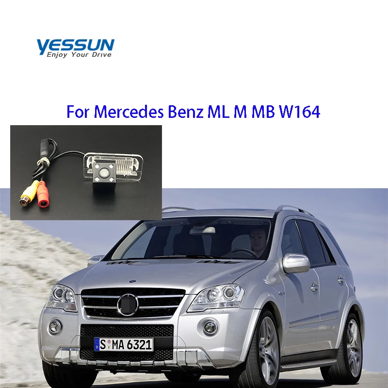 Yessun License Plate Rear View Camera 4 LED Night Vision 170 Degree HD For Mercedes Benz ML M MB W164
Yessun License Plate Rear View Camera 4 LED Night Vision 170 Degree HD For Mercedes Benz ML M MB W164
