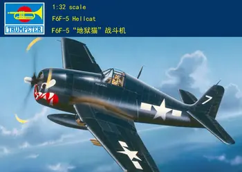 02257 Trumpeter Fighter Kit Static Aircraft Airplane Model F6F-5 Hellcat 1/32 TH05642-SMT2
02257 Trumpeter Fighter Kit Static Aircraft Airplane Model F6F-5 Hellcat 1/32 TH05642-SMT2