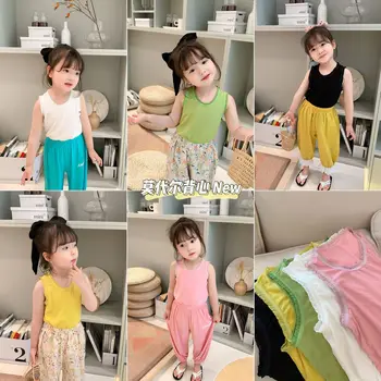 2020 Summer Girls T Shirt Sleevless Solid Kids Girls Tee Shirt 1-7t
2020 Summer Girls T Shirt Sleevless Solid Kids Girls Tee Shirt 1-7t